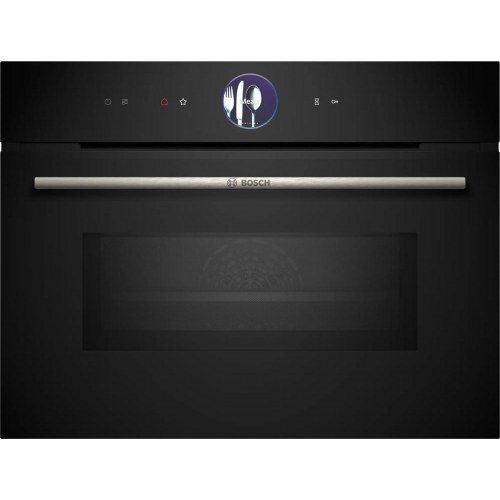Bosch Serie 8 CMG7361B1 indbygningsovn med mikro – 45 l, sort