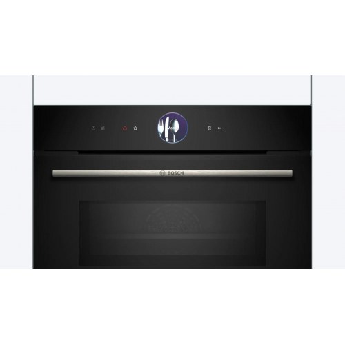 Bosch Serie 8 CMG7361B1 indbygningsovn med mikro – 45 l, sort