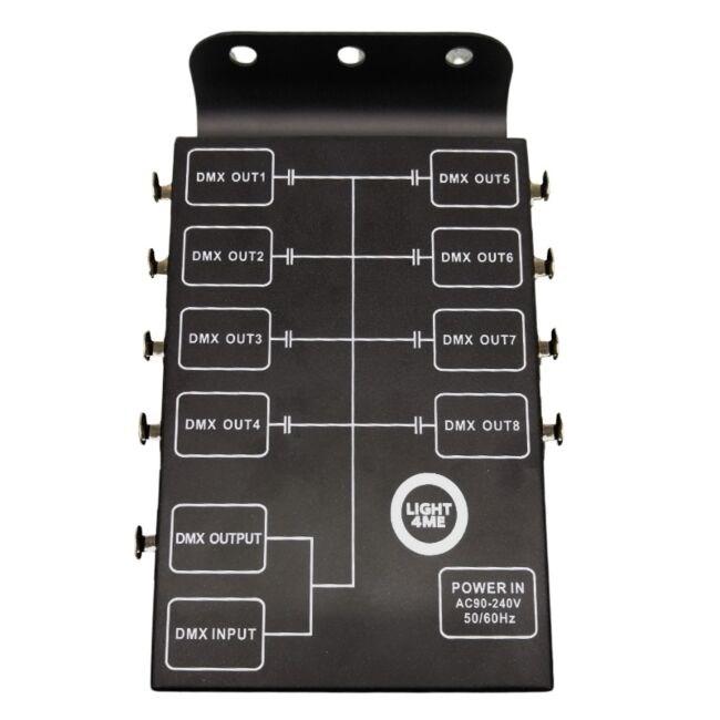 Light4Me XSPLIT 8 - DMX signal-splitter med 8 udgange billede