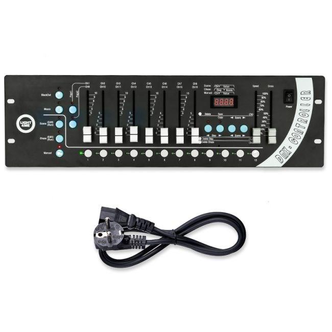 Light4Me DMX 192 v2 - slider DMX-lyskontroller billede