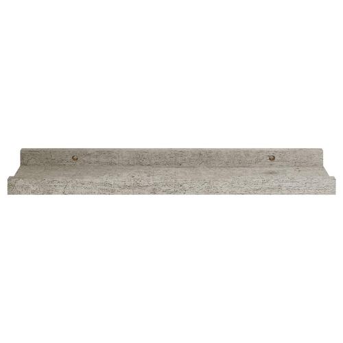 Væghylder 2 stk. 40x9x3 cm betongrå