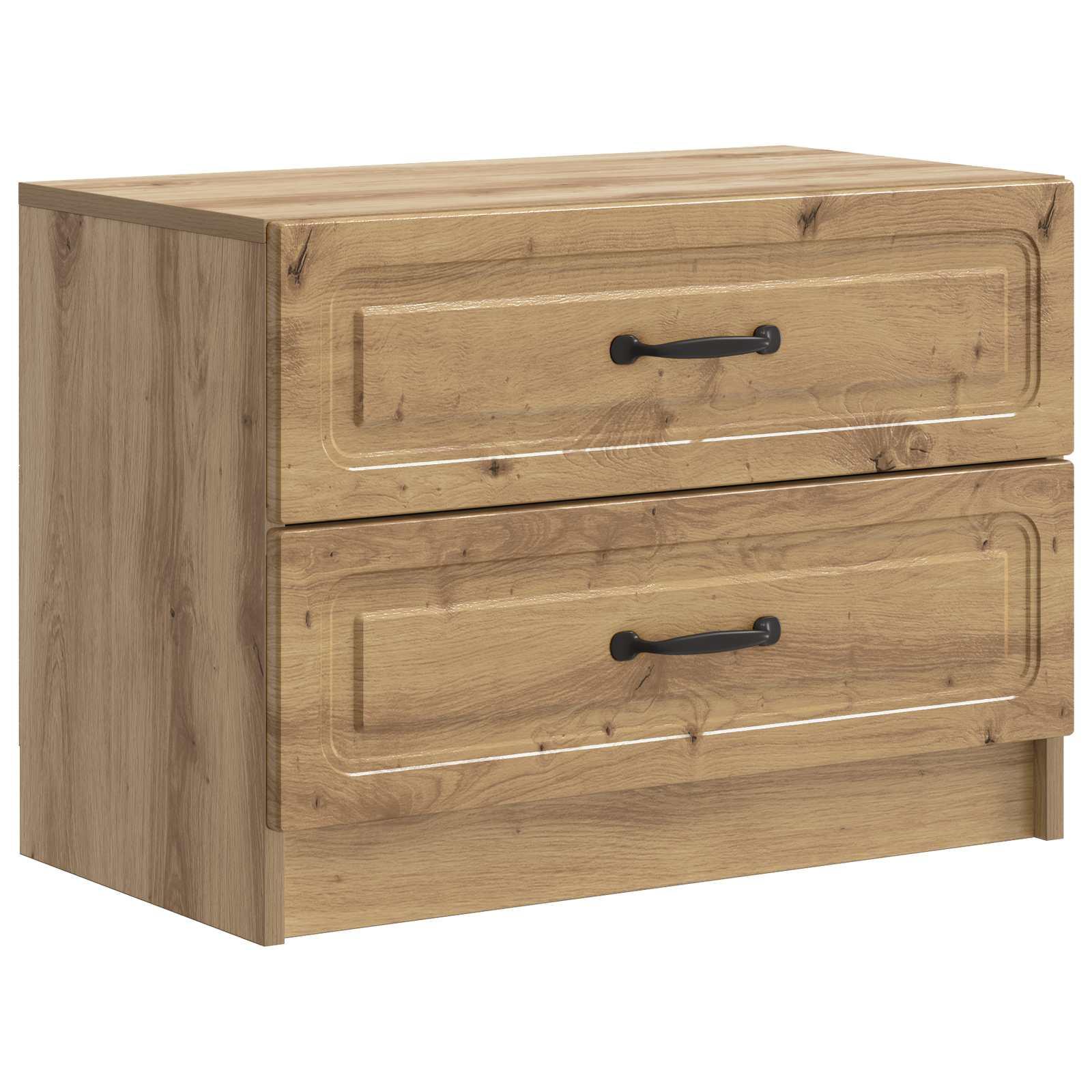 Natskab Artisan-eg 62 x 34,5 x 44,5 cm Konstrueret træ billede