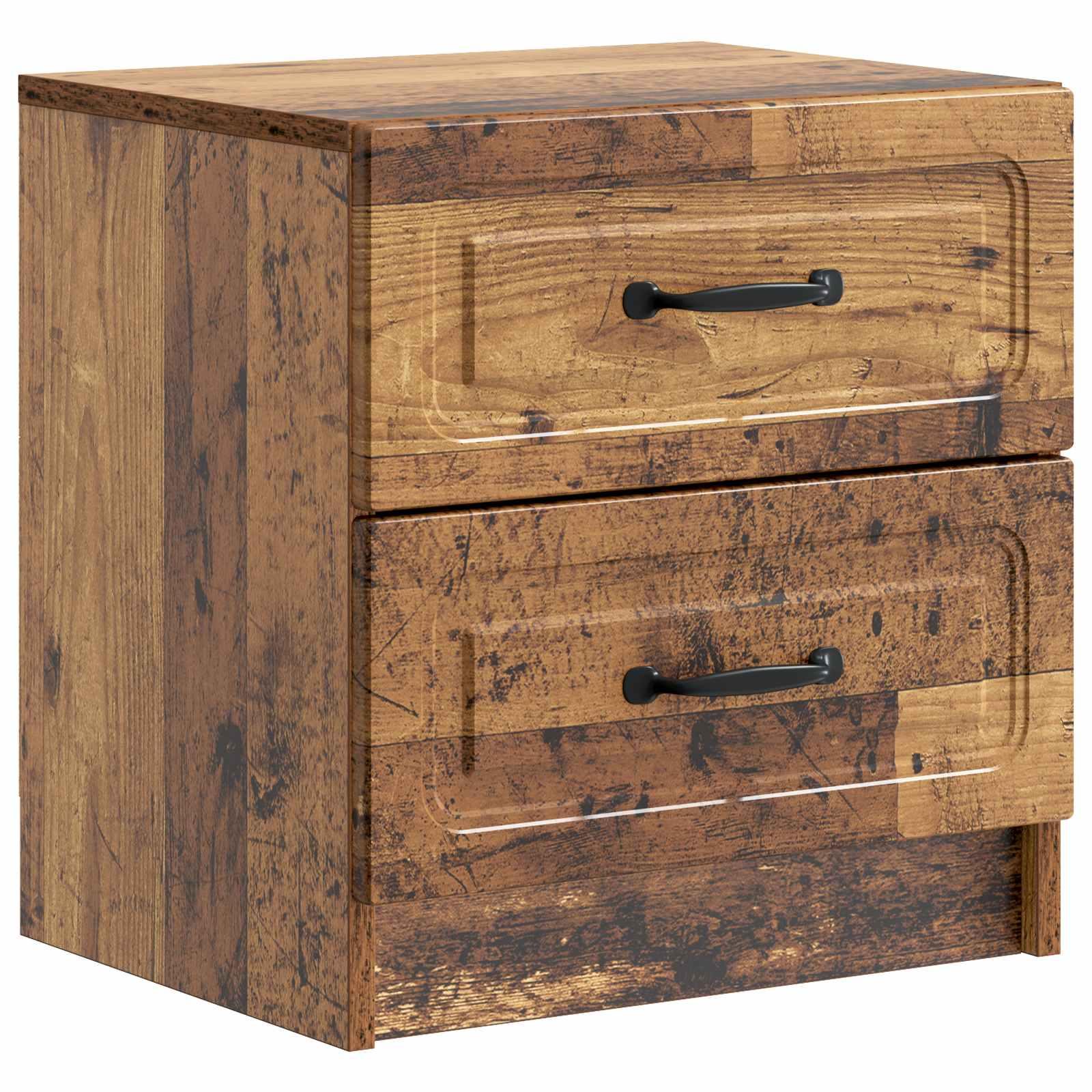 Natskab Gammelt træ 43 x 34,5 x 44,5 cm Konstrueret træ billede
