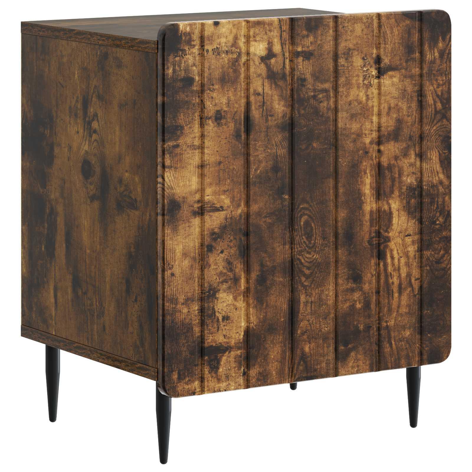 Natskab Røget eg 43 x 34,5 x 52 cm Konstrueret træ billede