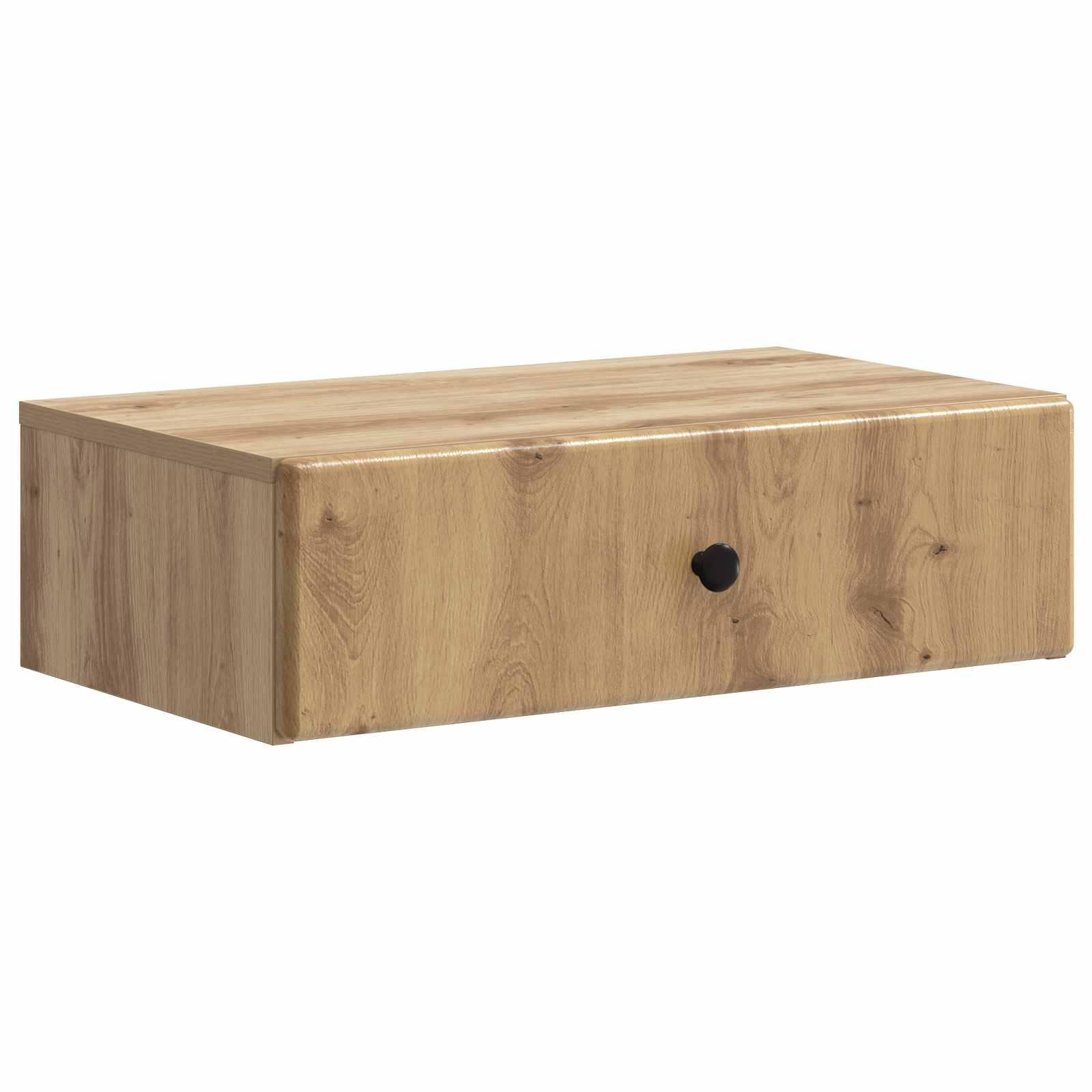 Væghængt Sideskab Artisan-eg 59 x 34,5 x 17 cm Konstrueret træ billede