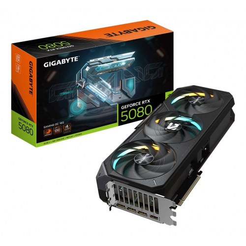 Gigabyte GeForce RTX 5080 Gaming OC 16G grafikkort - 16 GB GDDR7, PCIe 5.0