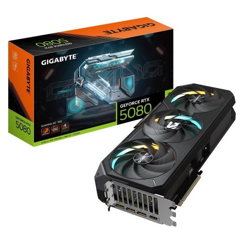 Gigabyte GeForce RTX 5080 Gaming OC 16G grafikkort - 16 GB GDDR7, PCIe 5.0