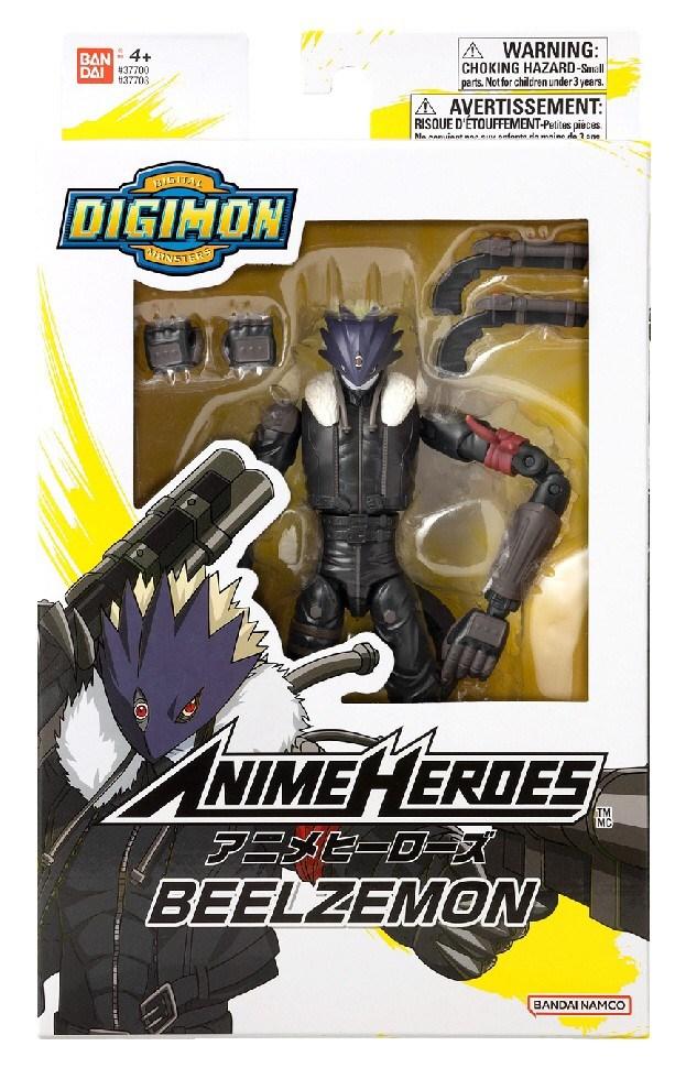 Bandai Anime Heroes Digimon - Beelzemon actionfigur billede