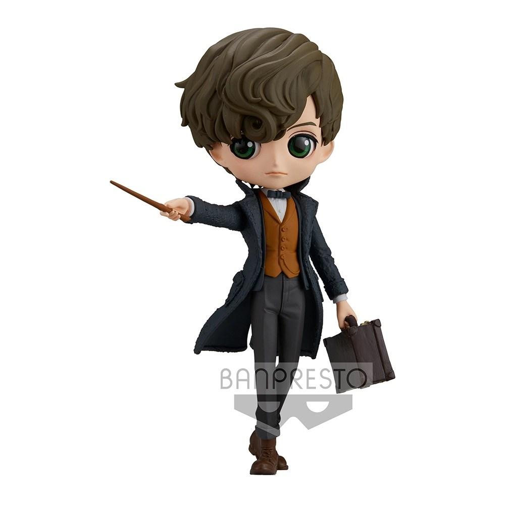 Bandai Q Posket - Fantastiske Skabninger figur: Newt Scamander (Version B) billede