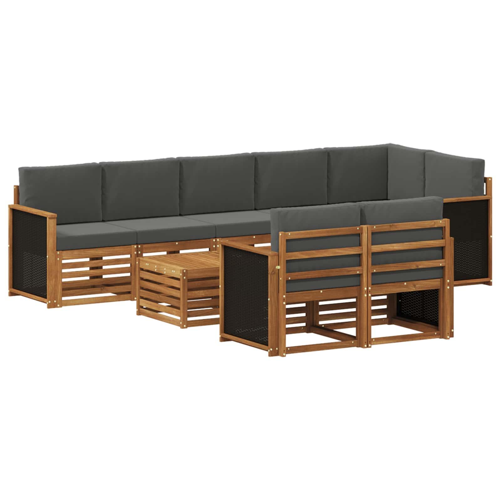 Sofasæt Massivt Akacietræ billede