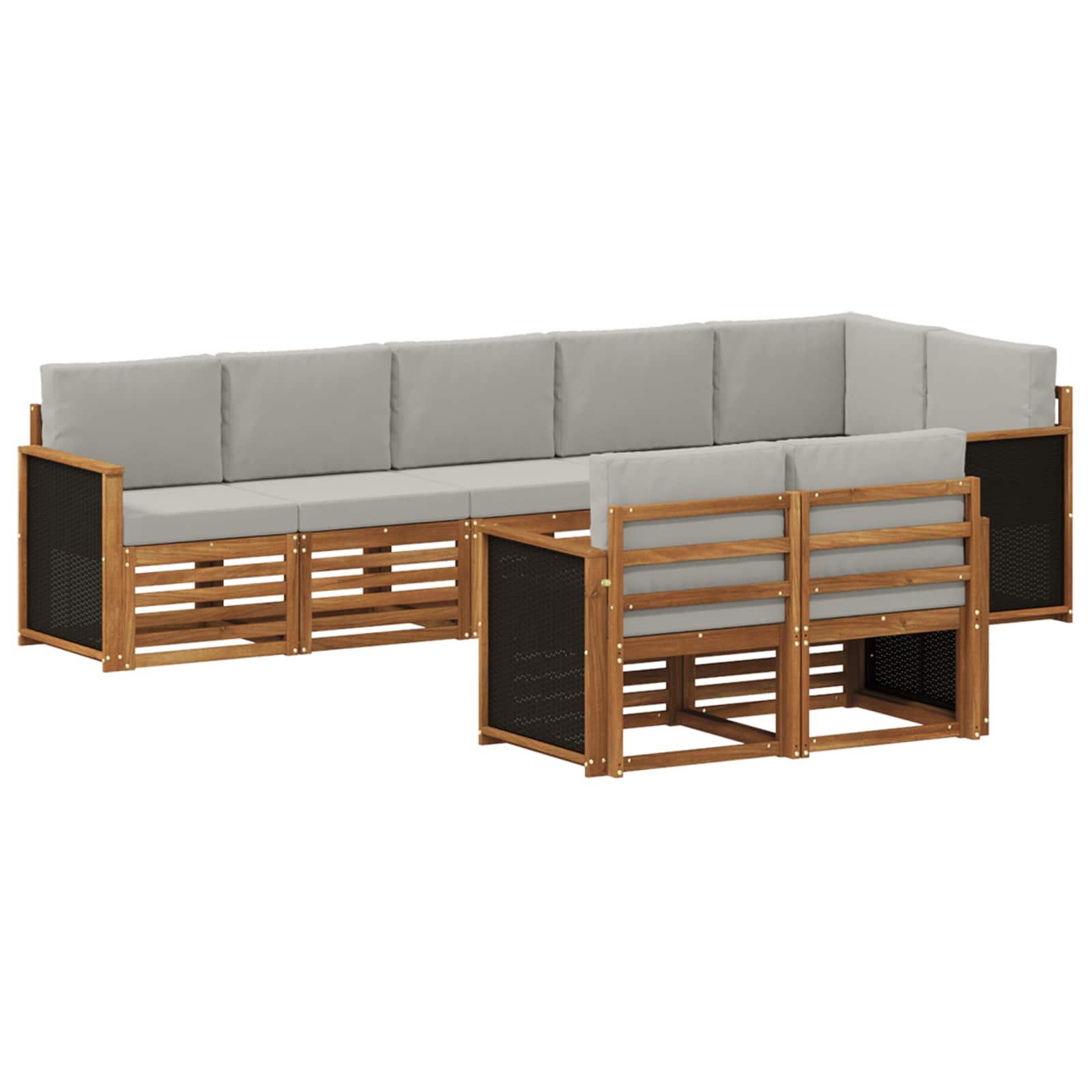 Sofasæt Massivt Akacietræ billede