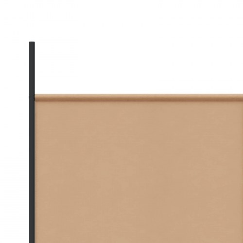 4-panel rumdeler i stof - beige, 200 × 200 cm, foldbar