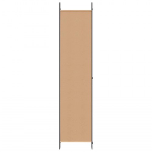 Rumdeler med 4 paneler - beige, 200 x 220 cm