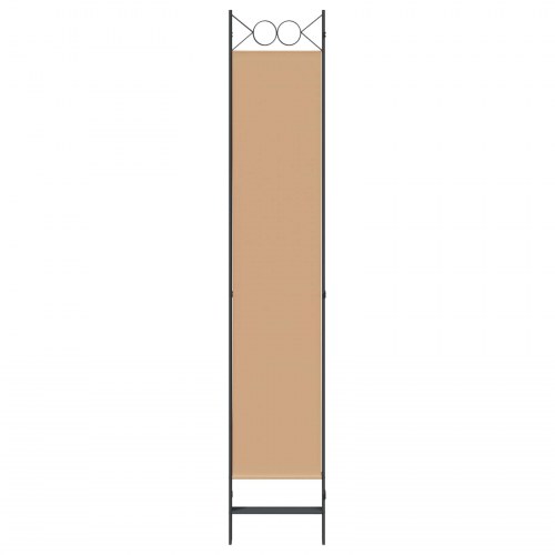Rumdeler beige 160 x 220 cm stof