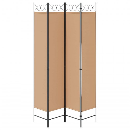 Rumdeler beige 160 x 220 cm stof