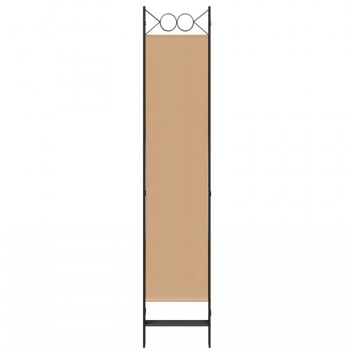 Rumdeler 5-panel beige 200 x 200 cm - stof