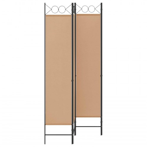 4-panel rumdeler beige 160 x 200 cm