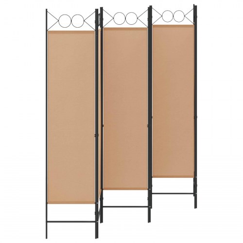 Rumdeler med 6 paneler - beige 240 x 180 cm