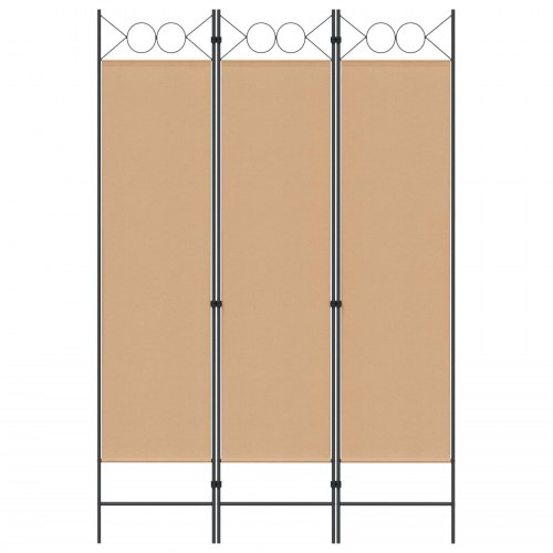 3-panel rumdeler beige 120 x 180 cm