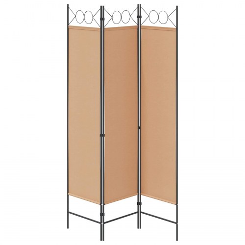 3-panel rumdeler beige 120 x 180 cm