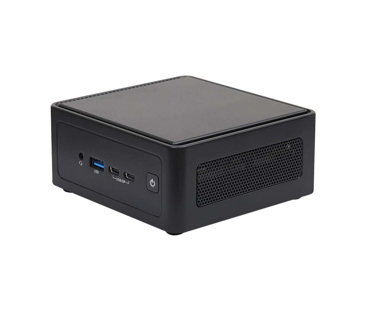 ASRock 4X4 BOX-8640U SFF barebone PC - sort, Ryzen 5 8640U, USB4, dual LAN billede