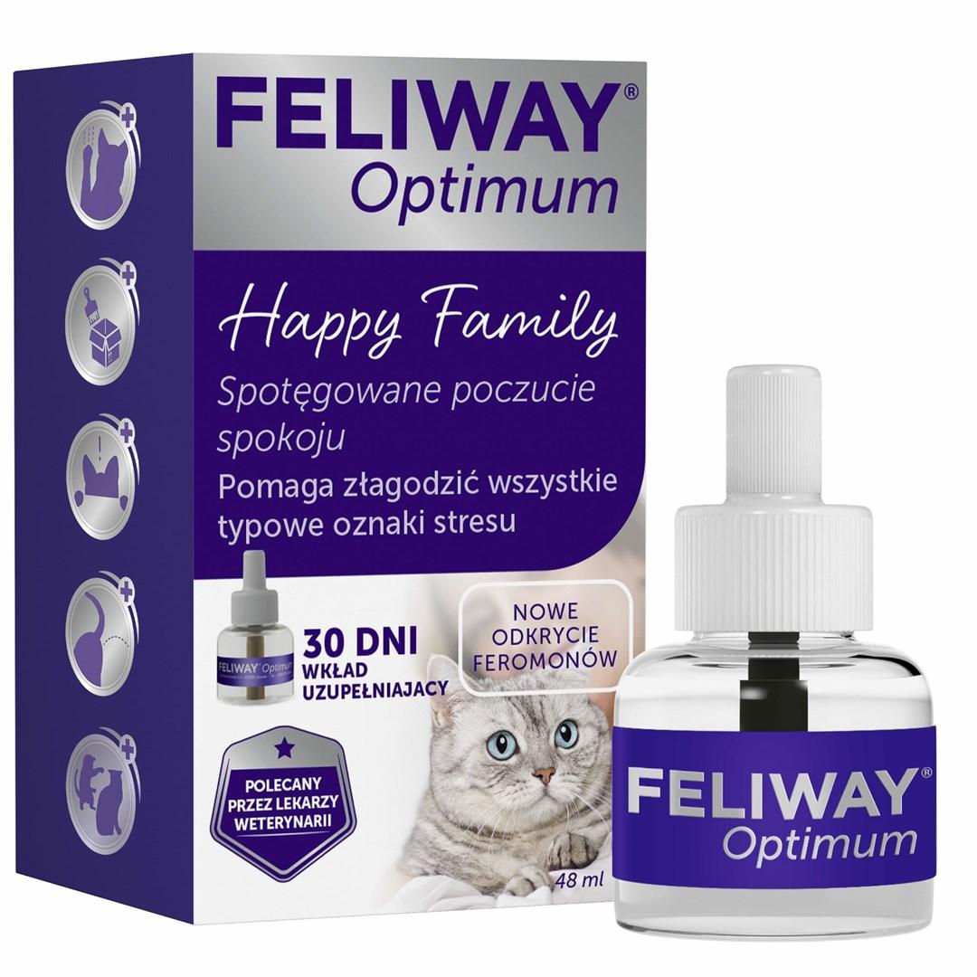 Ceva Feliway Optimum - refill 48 ml til kat - stressreduktion billede