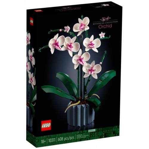 LEGO Icons 10311 Orkidé - Botanical Collection byggesæt til voksne