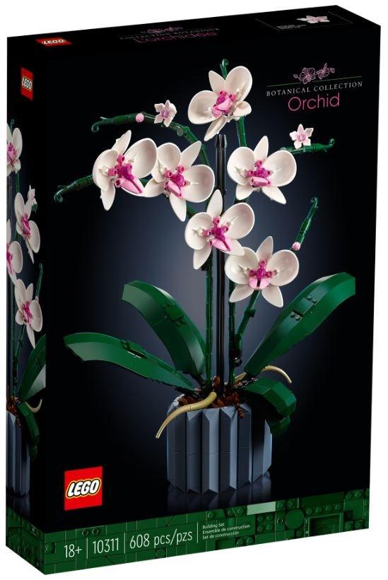 LEGO Icons 10311 Orkidé - Botanical Collection byggesæt til voksne