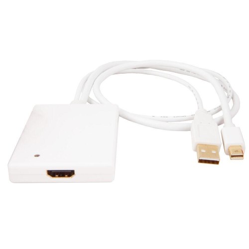 HDMI-adapter Mini DisplayPort til HDMI - Urban Factory CBB21UF, hvid