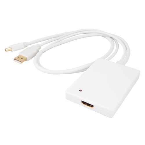 HDMI-adapter Mini DisplayPort til HDMI - Urban Factory CBB21UF, hvid
