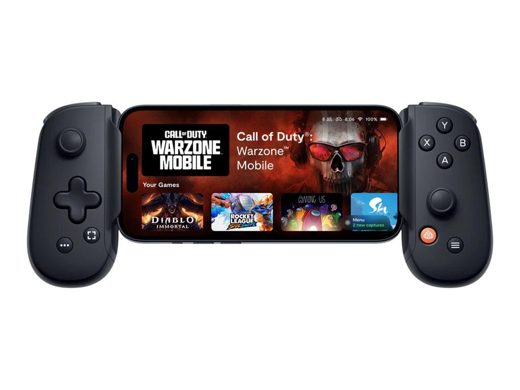 Backbone One - controller til iOS, Android, PC og Xbox - Sort