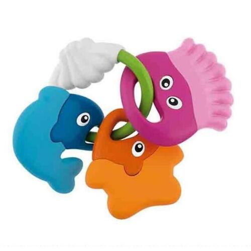 Bidering til baby Rattle Chicco PVC 11,5 x 11 x 2,5 cm (11,5 x 11 x 2,5 cm)