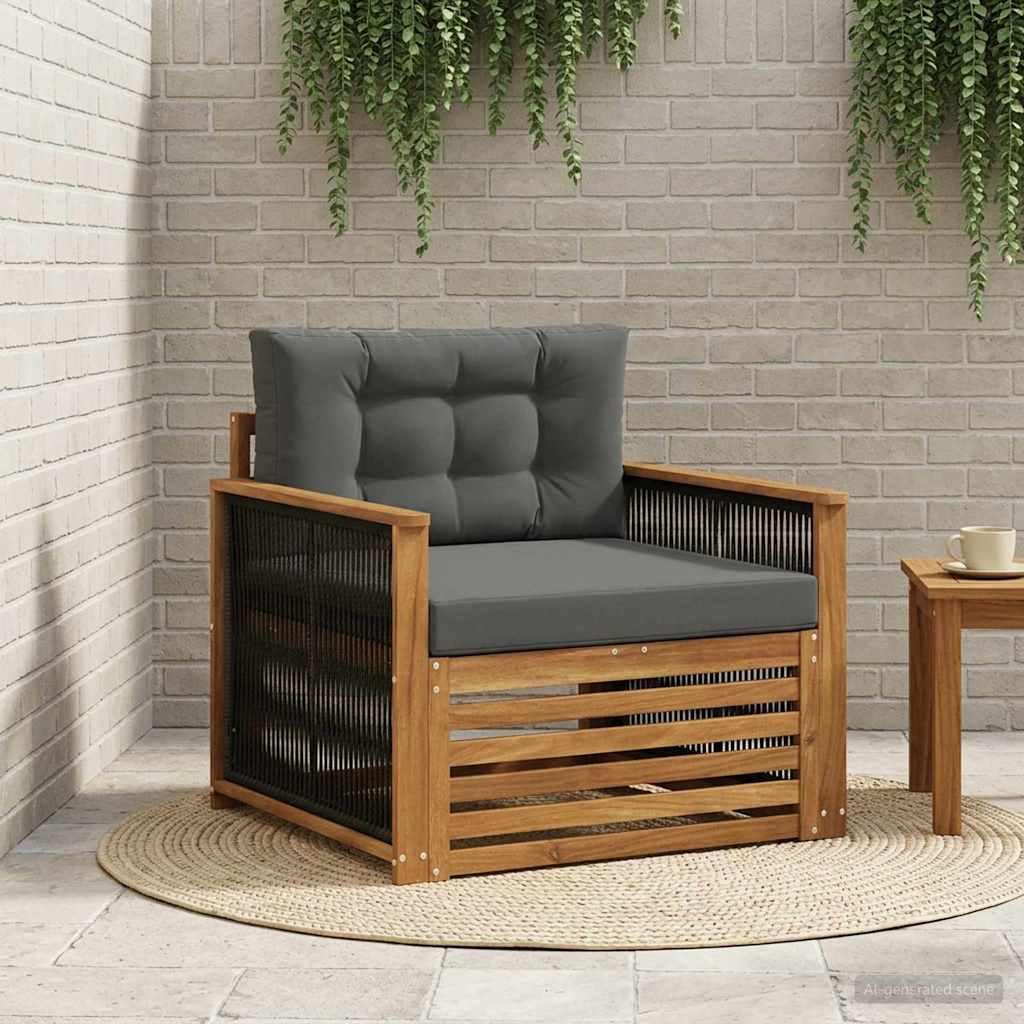 Udendørs Mellem Sofa Naturfarvet billede