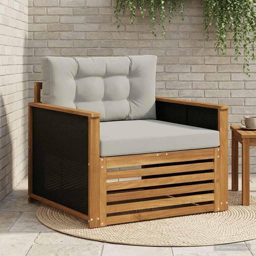 Udendørs Mellem Sofa Naturfarvet billede