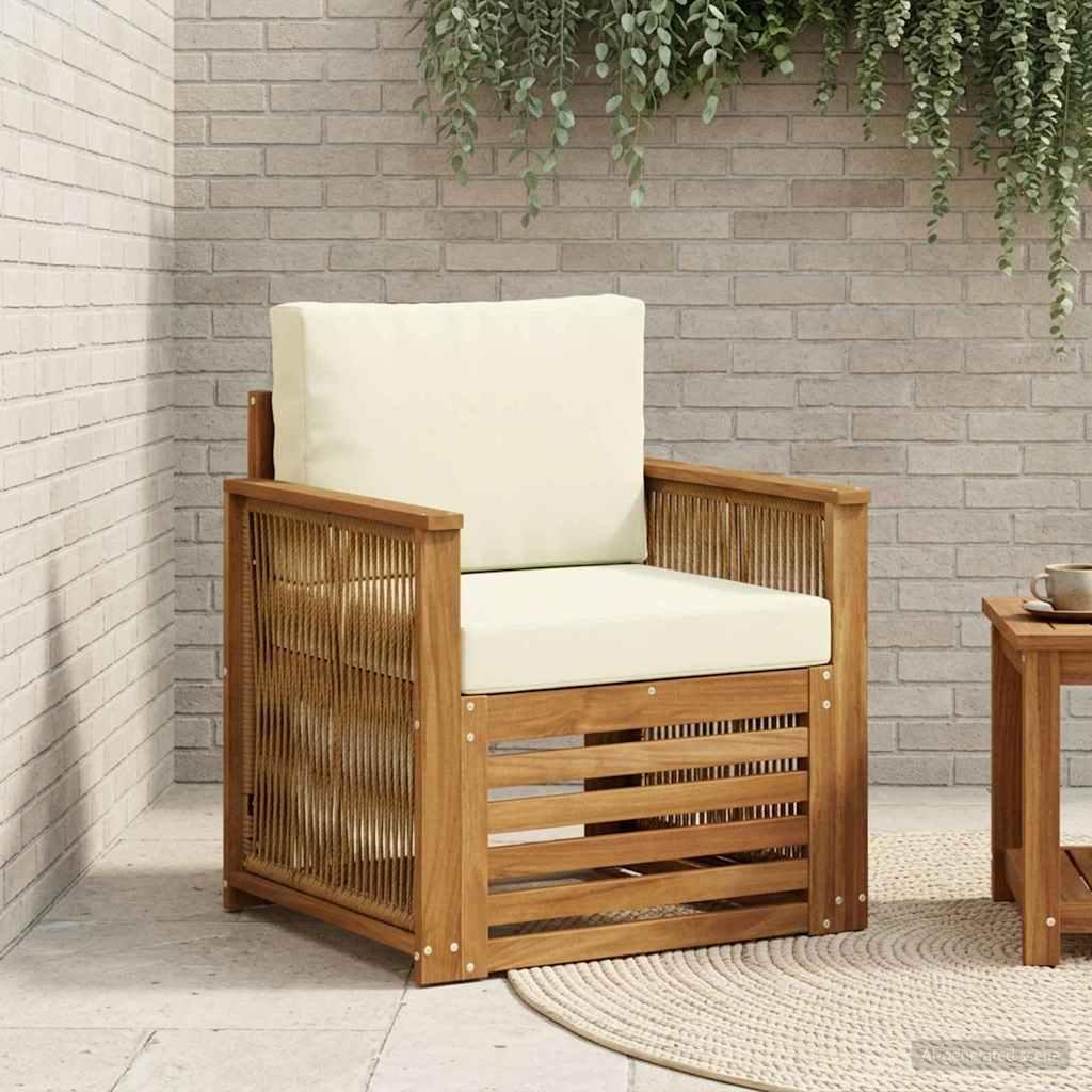 Udendørs Mellem Sofa Naturfarvet billede