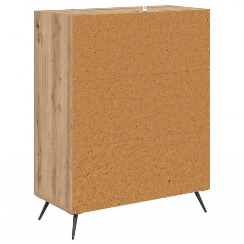 Kommode med 3 skuffer - artisan eg, 69,5 x 34 x 90 cm