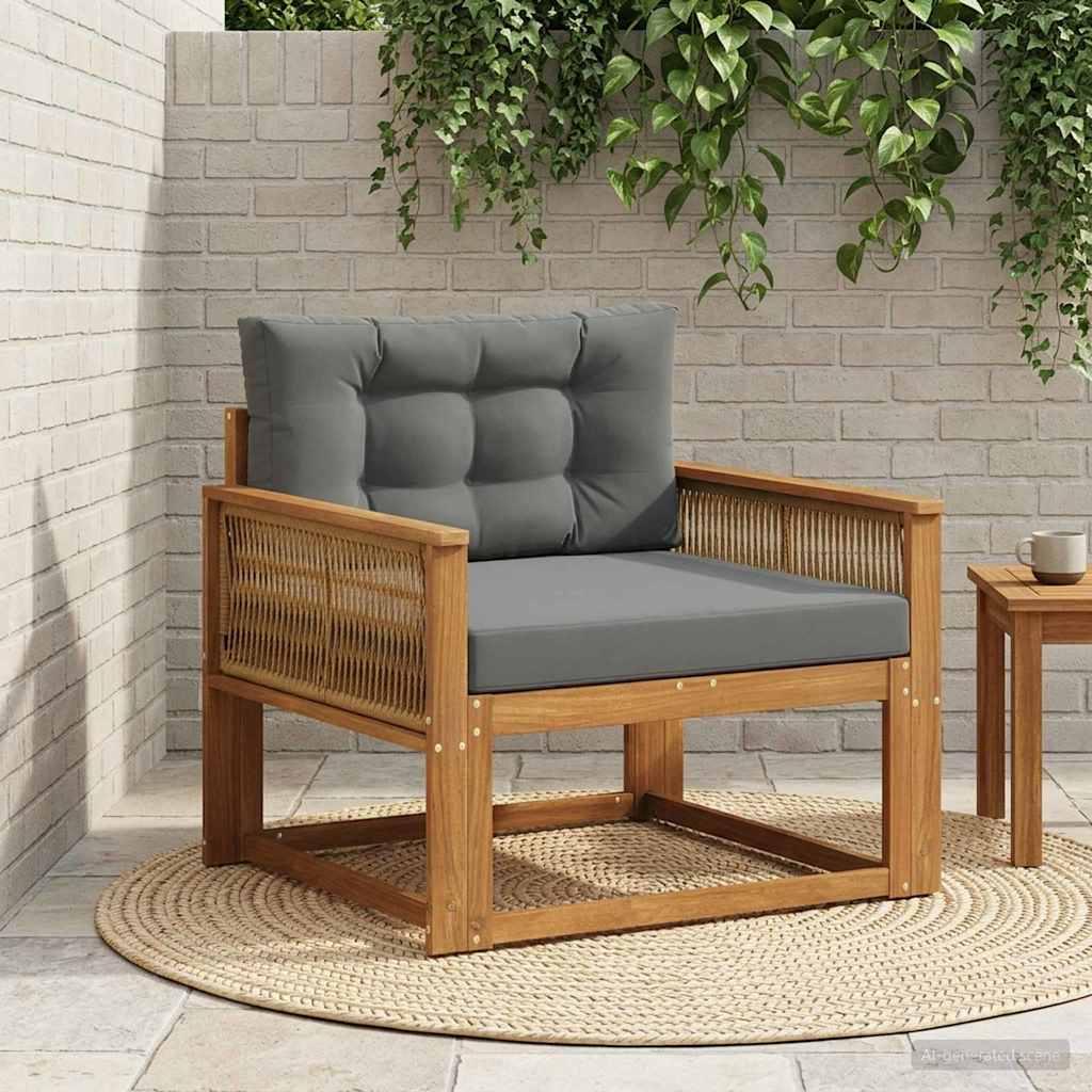 Udendørs Mellem Sofa Naturfarvet billede