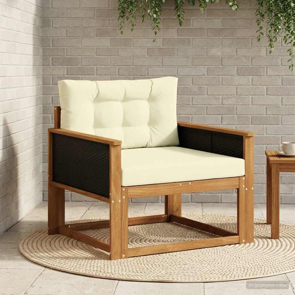 Udendørs Mellem Sofa Naturfarvet billede