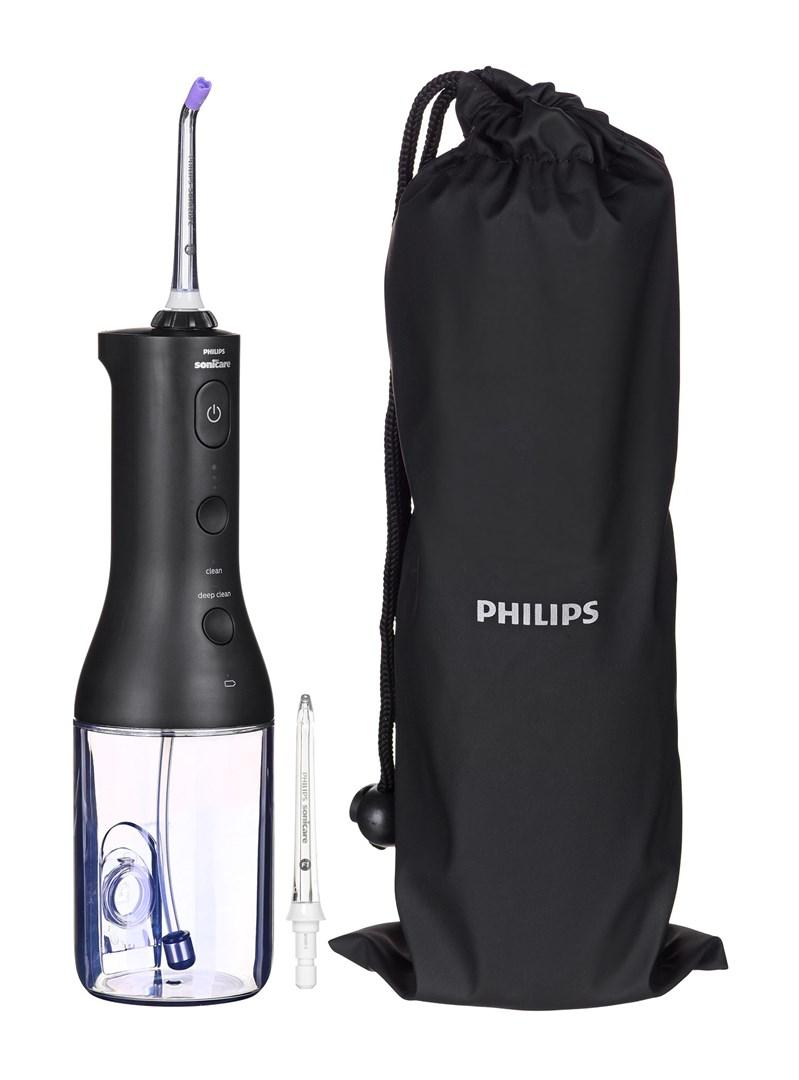 Philips Sonicare Power Flosser 3000 HX3826/33 trådløs mundskyller med 250 ml vandtank - sort