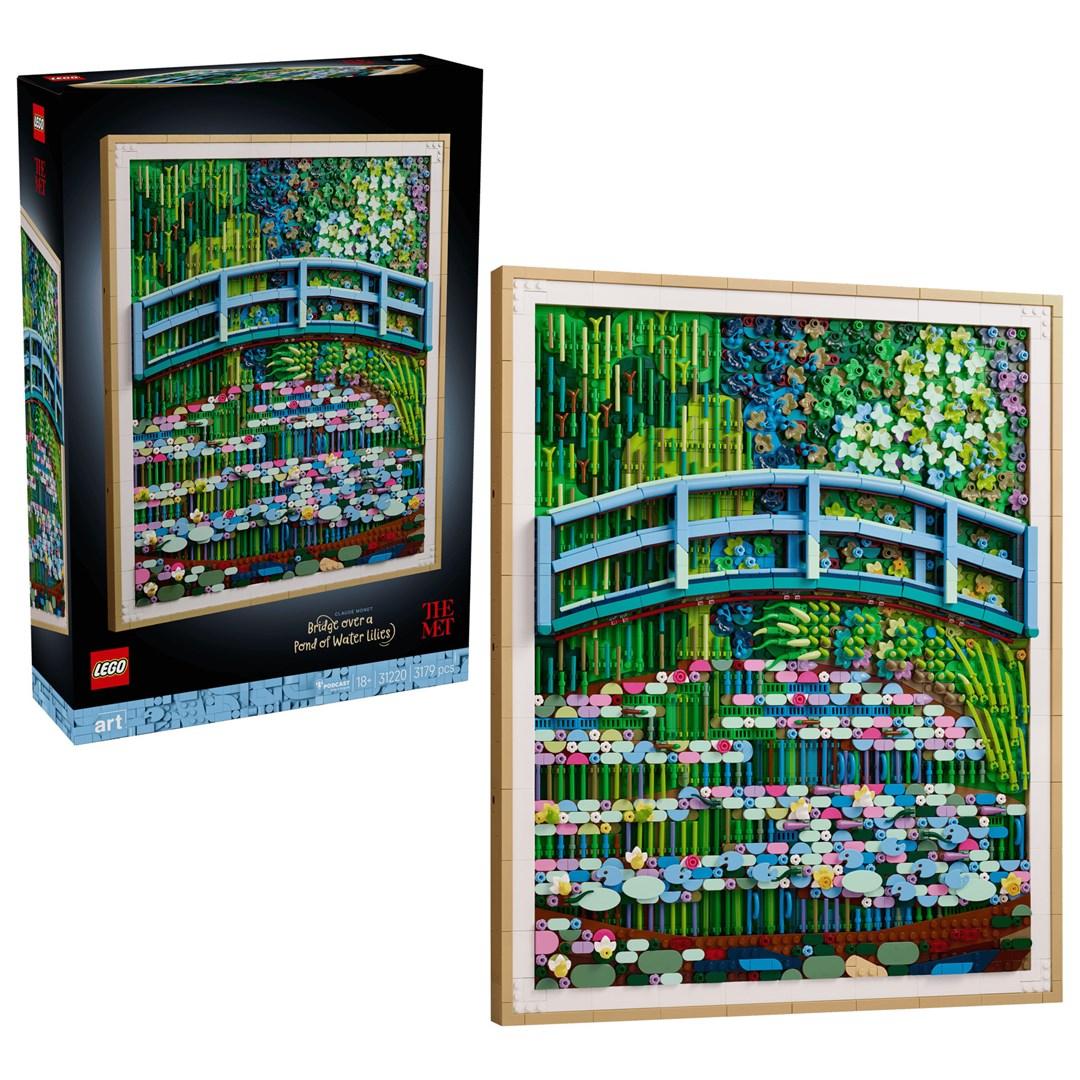 LEGO ART 31220 - Claude Monet: Bro over en åkandedam