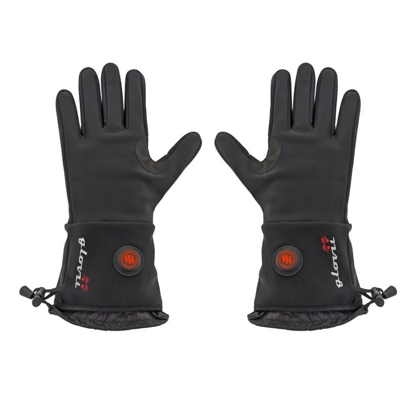 Glovii GLWXL opvarmede sportshandsker - XL, sort billede