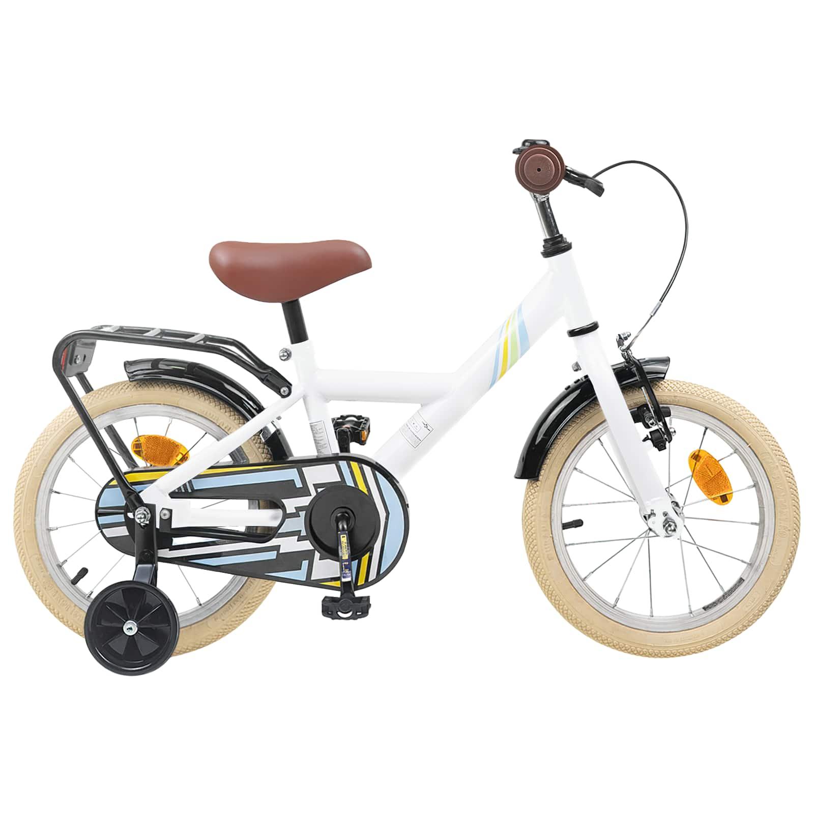 Børnecykel 12 tommer til 2-4 år gamle Hvid billede