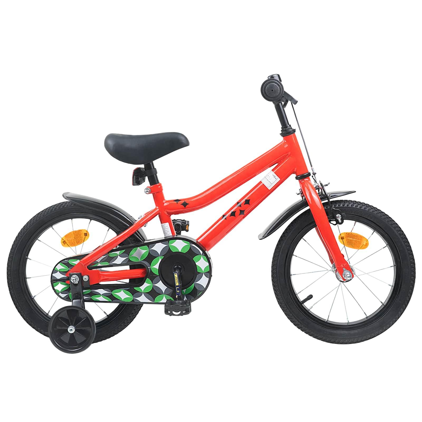 Børnecykel 12 tommer til 2-4 år gamle Rød billede