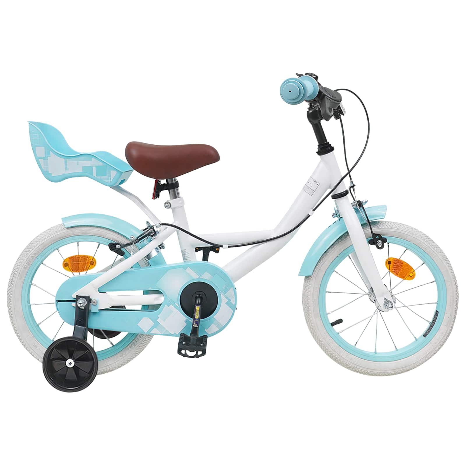 Børnecykel 12 tommer til 2-4 år gamle Hvid billede