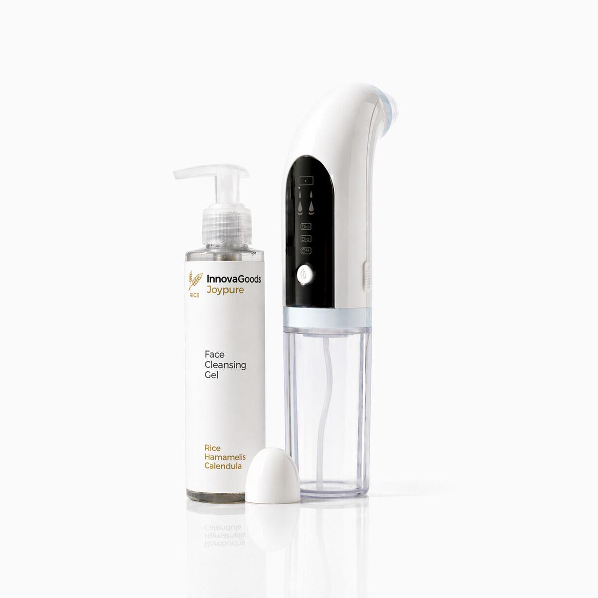 Joypure sæt - genopladelig ansigtsrens med Hydro-cleanser og Rice ansigtsgel 200 ml billede