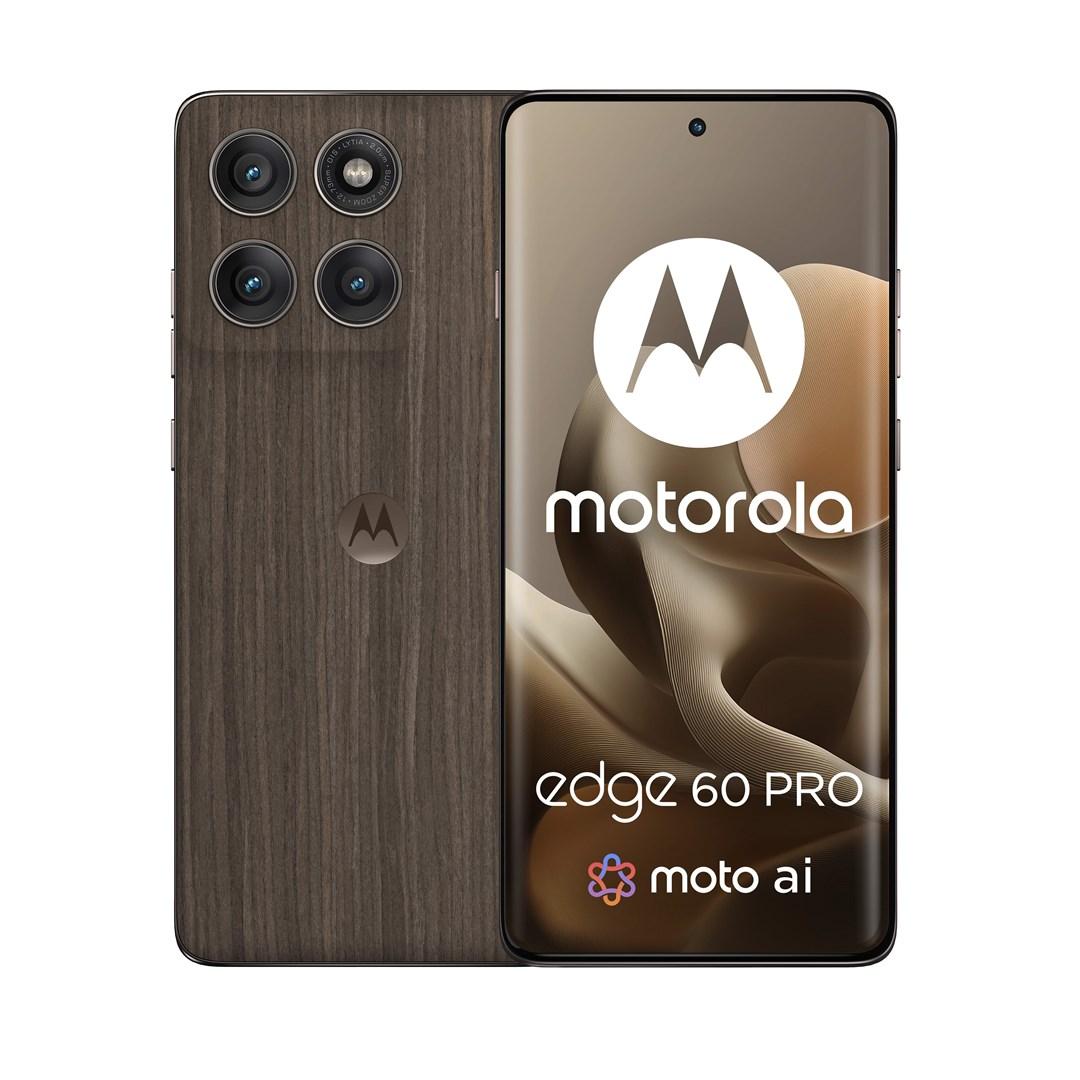 Motorola Edge 60 Pro 6,7" Dual SIM 12/512 GB 6000 mAh - Brun (Walnut) billede