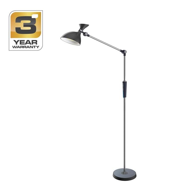 Gulvlampe med dobbelt LED 12 W + 3 W - BL-1903 billede