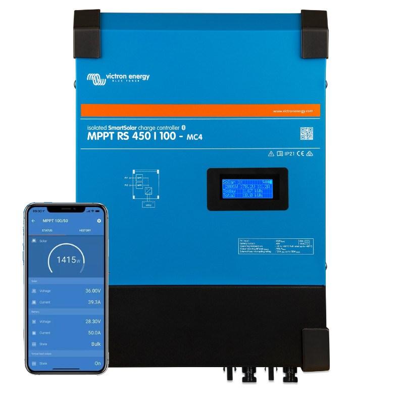 Victron SmartSolar MPPT RS 450/100 - MC4 solcelleregulator billede