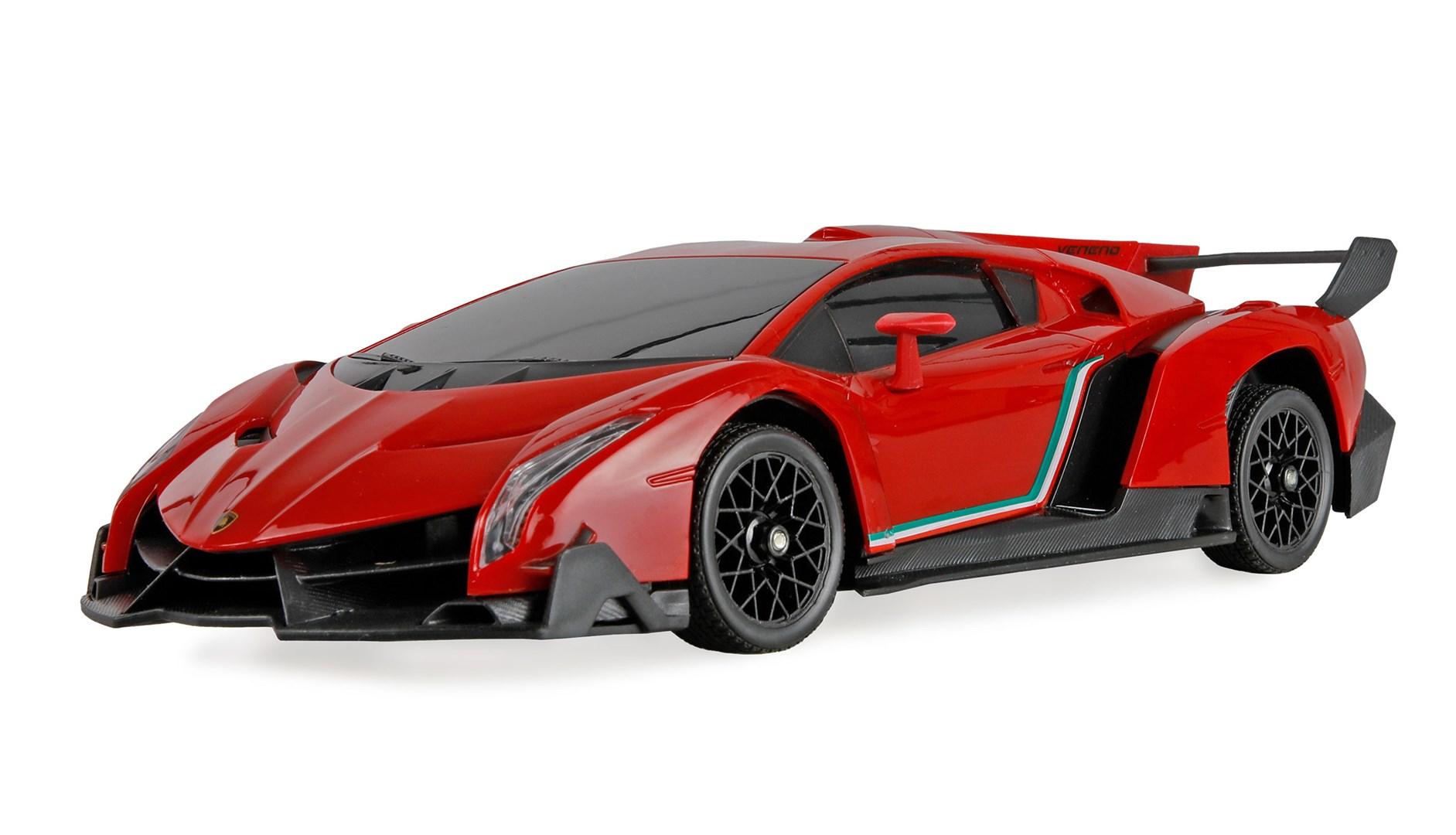 RC driftbil 1:18 - Veneno, 4WD, 20 km/t, rød (RTR) billede