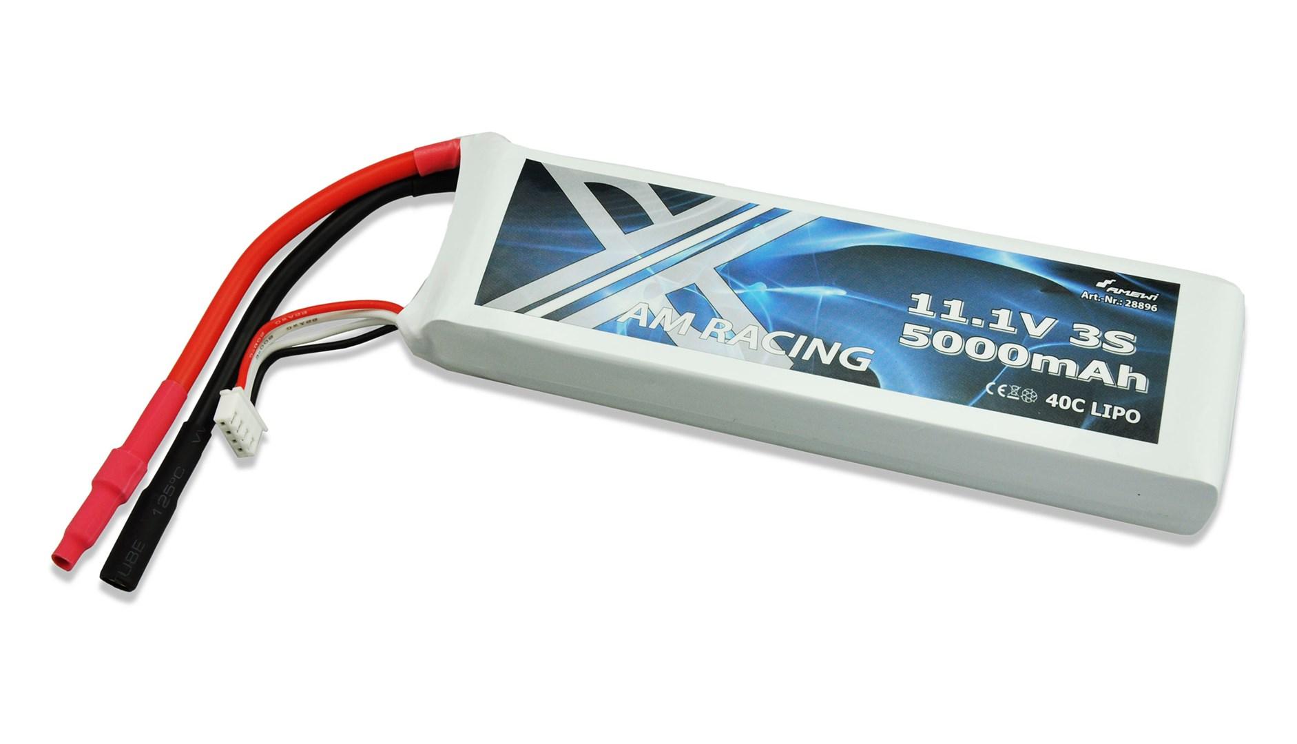 Amewi RC LiPo-batteri 11,1 V 5000 mAh 3S - reservedel/tilbehør billede